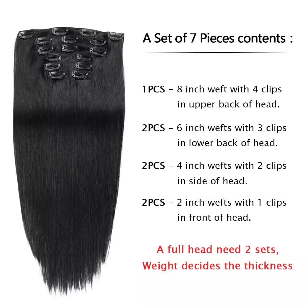 Clip In Hair Extensions